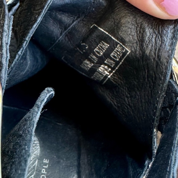 jeffrey campbell free people icon western boot size 7.5 - Picture 12 of 16